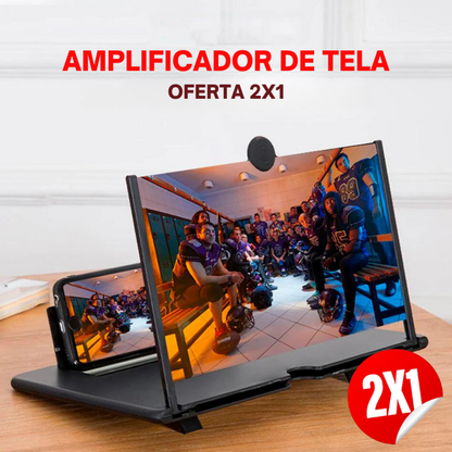 Visão Dupla pelo Preço de Uma! Aproveite a Oferta 2x1 no Nosso Amplificador de Ecrã 🎉👀