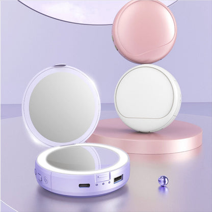 PowerMirror™ - ESPELHO PORTÁTIL DE LED BRANCO (LIMPEZA DE SEVERABILIDADE)