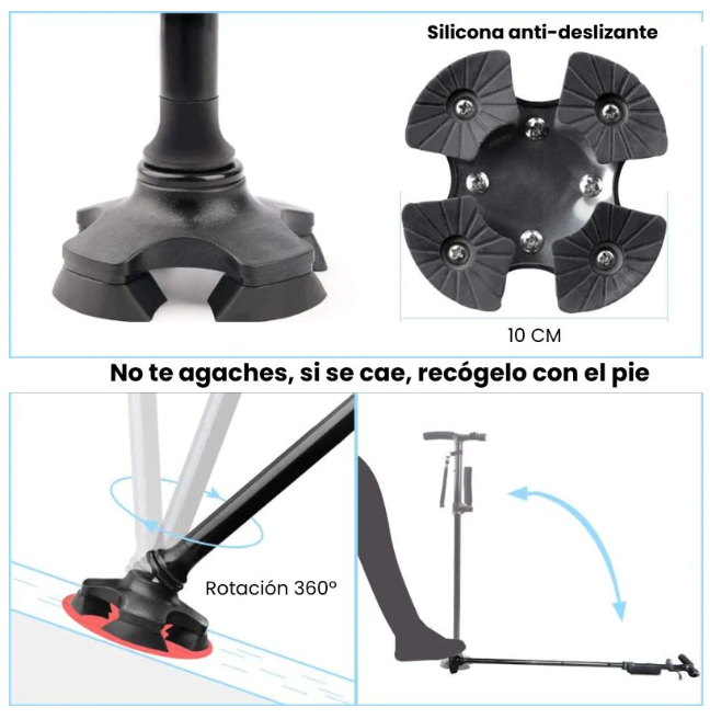 Folding Cane™ - Caminhar com total segurança- (LIQUIDAÇÃO POR ENCERRAMENTO)