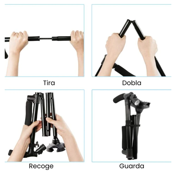 Folding Cane™ - Caminhar com total segurança- (LIQUIDAÇÃO POR ENCERRAMENTO)