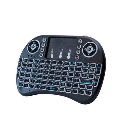 TeclaGo™ - TECLADO SEM FIO COM MOUSE COM ILUMINAÇÃO DE FUNDO LED (FECHAR FECHAR)