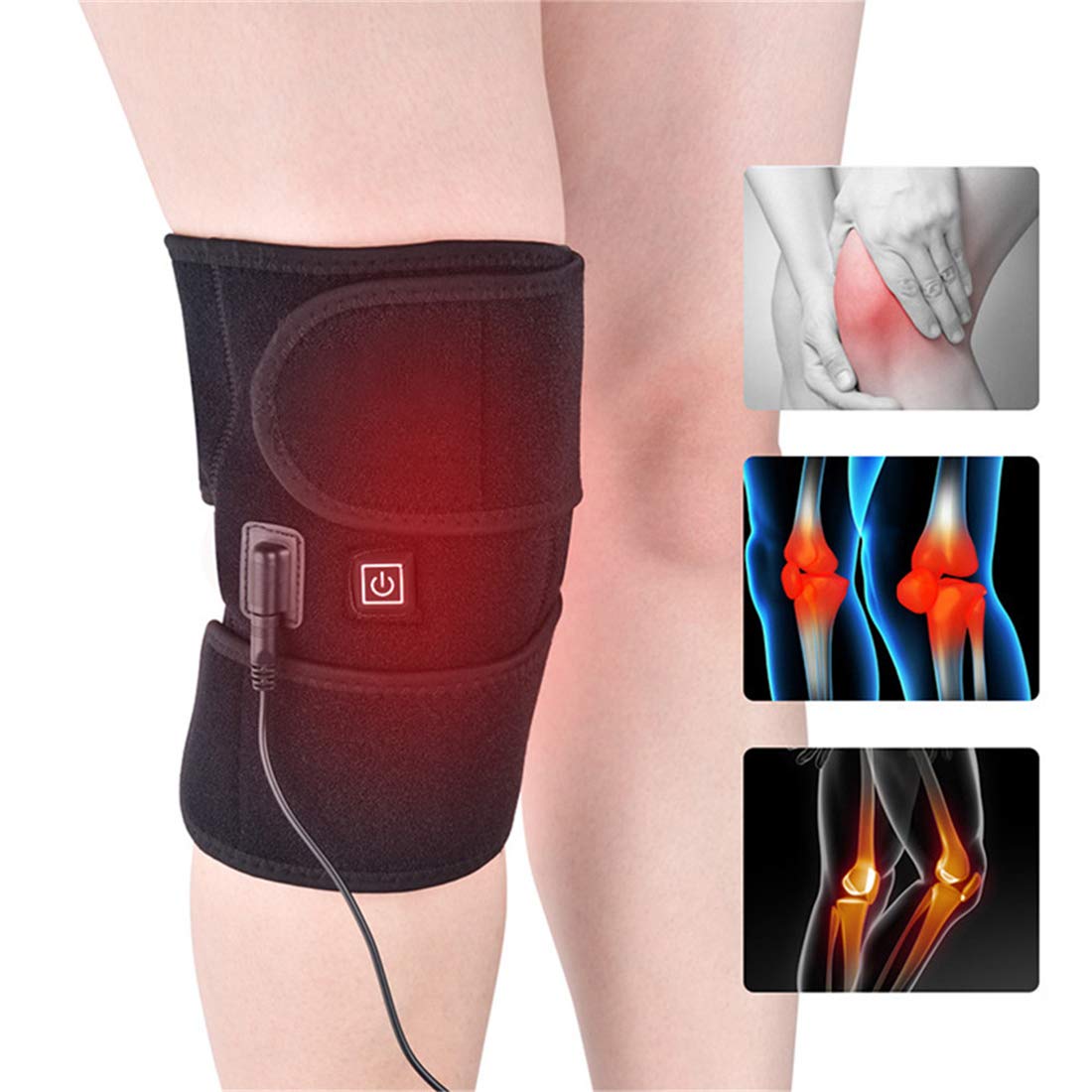 Calor Terapêutico em Movimento- Heated Knee Pad™- (Liquidação de encerramento)