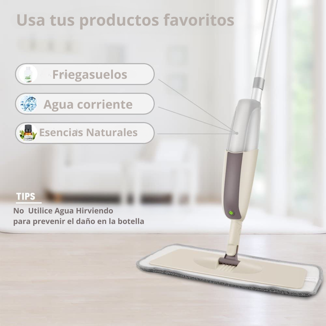 Mopa de Microfibra™- com névoa de pulverização (Liquidação de Encerramento)