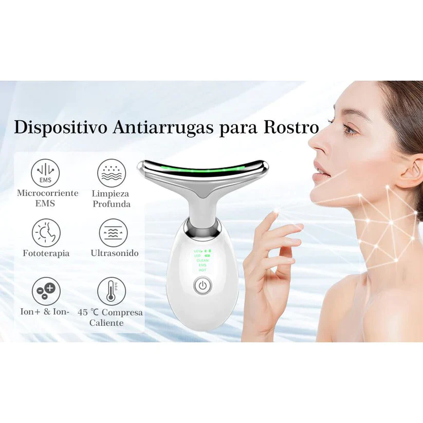 Para uma Pele Rirme e Radiante- Mini Face Massager™- (Liquidação de encerramento)